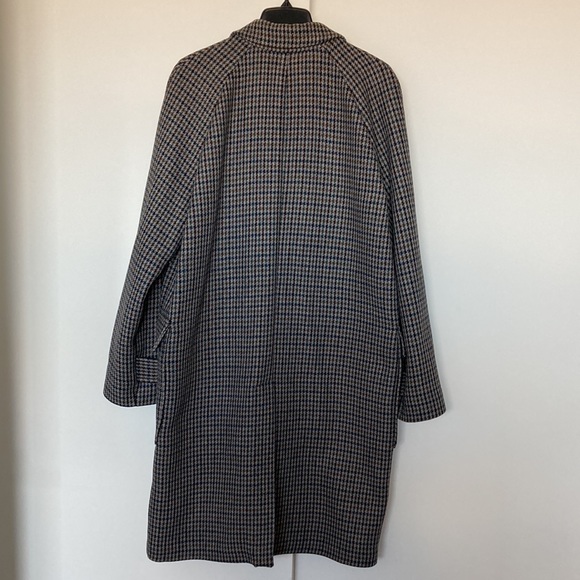 Berna Men’s Grey Houndstooth Coat, Size 48(US 38), New With Tag - Picture 4 of 10